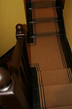 Jute Runners - Striped Border | StairRunners.