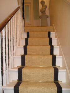 Coir Bleached Brown Border Cleaner Coir Bleached Brown Border Cleaner